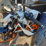 Buell Left-handed cable clutch and hydraulic brake, along with left-handed throttle conversion